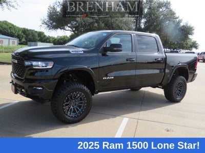 2025 RAM Ram 1500 RAM 1500 LONE STAR CREW CAB 4X4 5'7' BOX