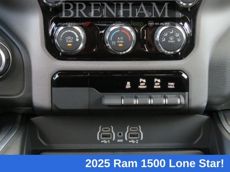 2025 RAM Ram 1500 RAM 1500 LONE STAR CREW CAB 4X4 5'7' BOX