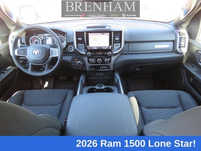 2026 RAM Ram 1500 RAM 1500 LONE STAR CREW CAB 4X4 5'7' BOX