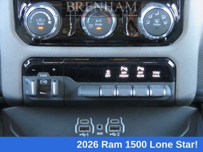 2026 RAM Ram 1500 RAM 1500 LONE STAR CREW CAB 4X4 5'7' BOX