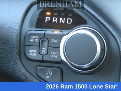 2026 RAM Ram 1500 RAM 1500 LONE STAR CREW CAB 4X4 5'7' BOX