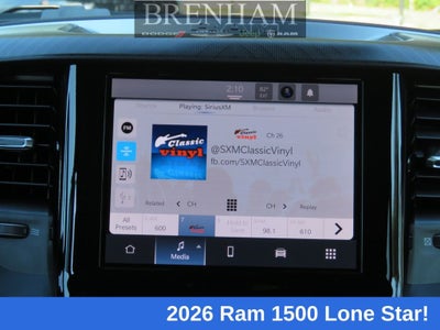 2026 RAM Ram 1500 RAM 1500 LONE STAR CREW CAB 4X4 5'7' BOX