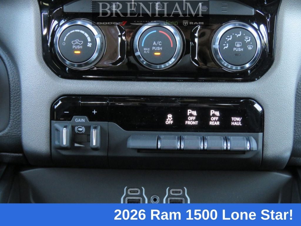 2026 RAM Ram 1500 RAM 1500 LONE STAR CREW CAB 4X4 5'7' BOX