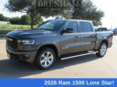 2026 RAM Ram 1500 RAM 1500 LONE STAR CREW CAB 4X4 5'7' BOX