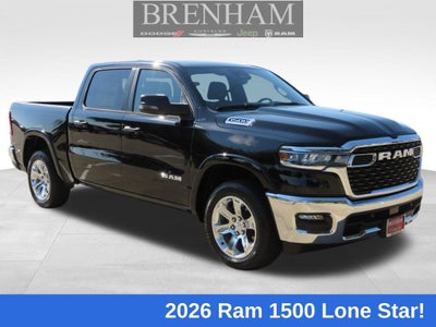 2026 RAM Ram 1500 RAM 1500 LONE STAR CREW CAB 4X4 5'7' BOX