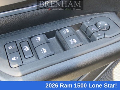 2026 RAM Ram 1500 RAM 1500 LONE STAR CREW CAB 4X4 5'7' BOX