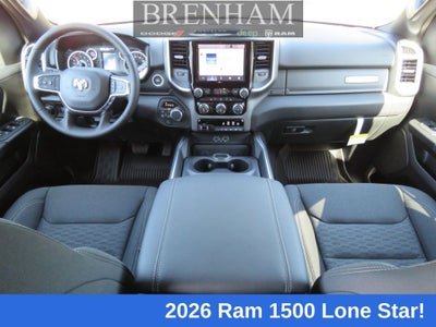 2026 RAM Ram 1500 RAM 1500 LONE STAR CREW CAB 4X4 5'7' BOX
