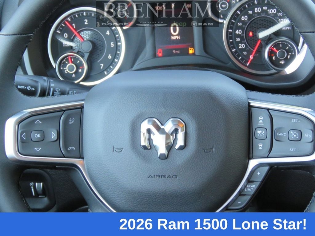 2026 RAM Ram 1500 RAM 1500 LONE STAR CREW CAB 4X4 5'7' BOX