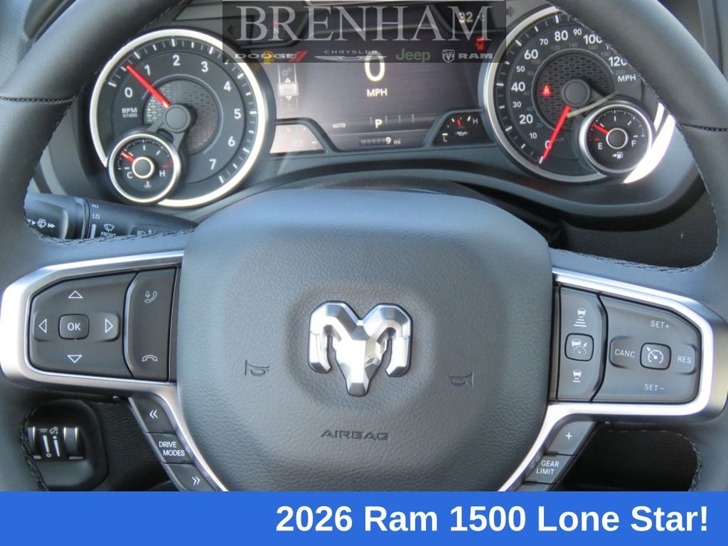 2026 RAM Ram 1500 RAM 1500 LONE STAR CREW CAB 4X4 5'7' BOX