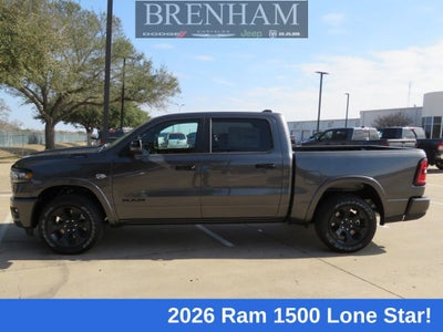 2026 RAM Ram 1500 RAM 1500 LONE STAR CREW CAB 4X4 5'7' BOX