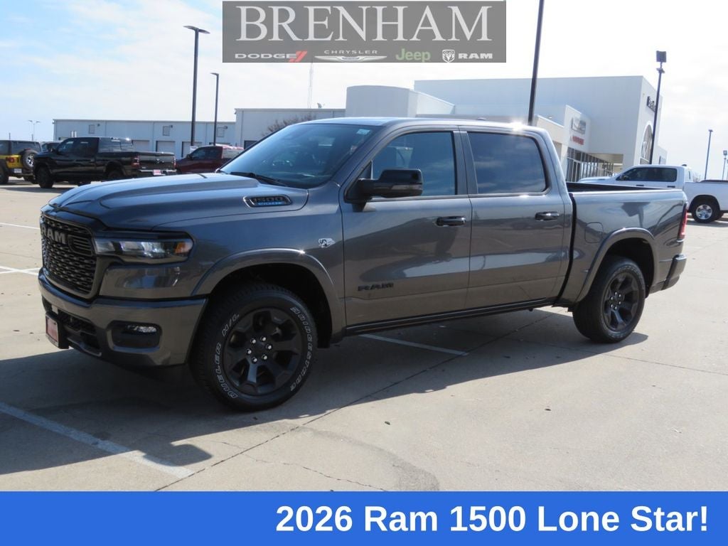 2026 RAM Ram 1500 RAM 1500 LONE STAR CREW CAB 4X4 5'7' BOX