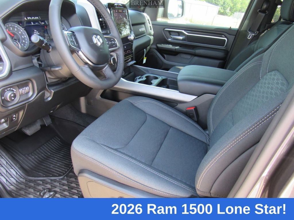 2026 RAM 1500 Lone Star Crew Cab 4x4 5'7' Box