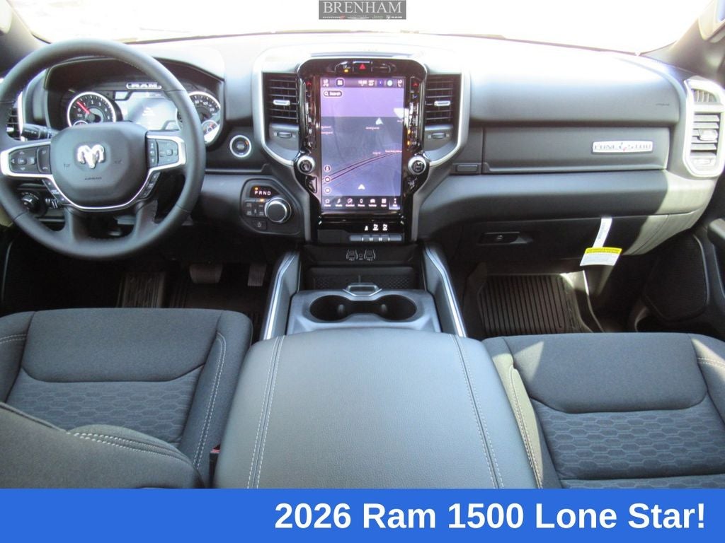 2026 RAM 1500 Lone Star Crew Cab 4x4 5'7' Box
