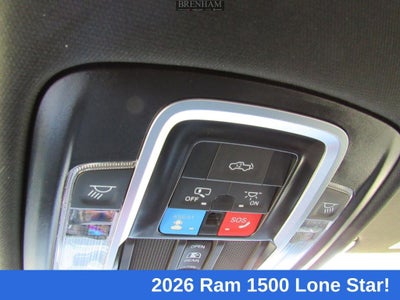 2026 RAM 1500 Lone Star Crew Cab 4x4 5'7' Box