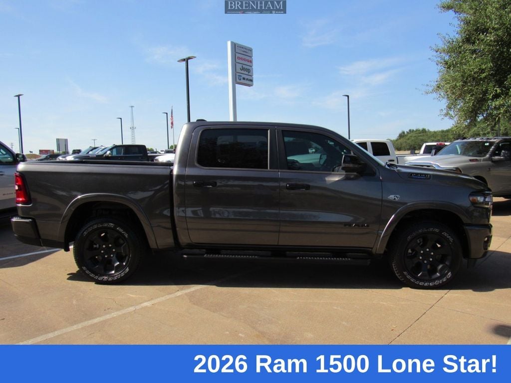 2026 RAM 1500 Lone Star Crew Cab 4x4 5'7' Box