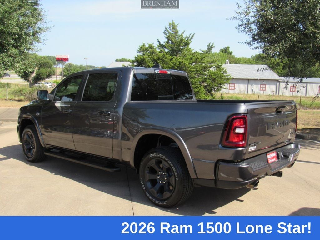 2026 RAM 1500 Lone Star Crew Cab 4x4 5'7' Box