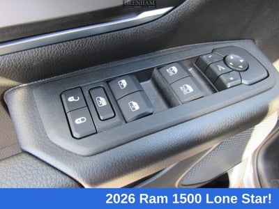 2026 RAM 1500 Lone Star Crew Cab 4x4 5'7' Box