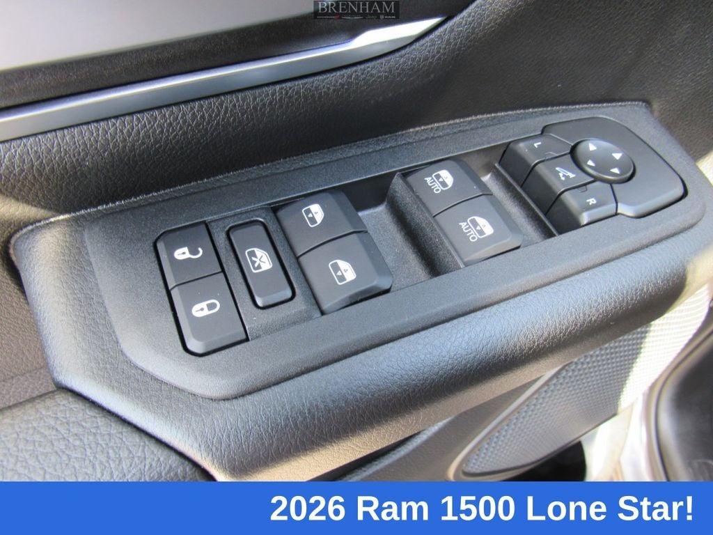 2026 RAM 1500 Lone Star Crew Cab 4x4 5'7' Box