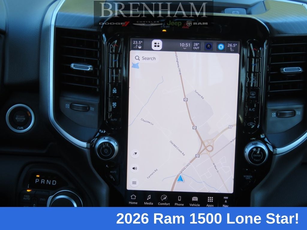 2026 RAM Ram 1500 RAM 1500 LONE STAR CREW CAB 4X4 5'7' BOX