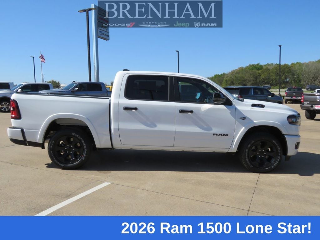 2026 RAM Ram 1500 RAM 1500 LONE STAR CREW CAB 4X4 5'7' BOX