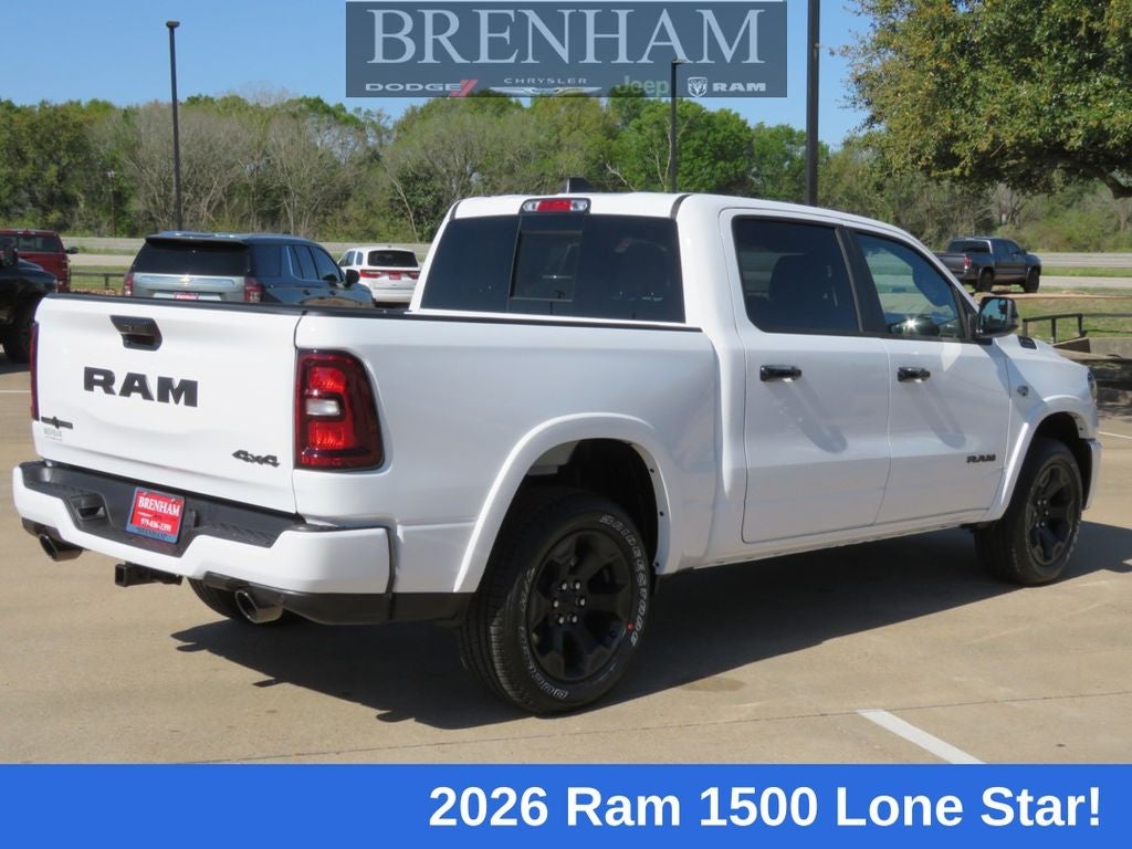 2026 RAM Ram 1500 RAM 1500 LONE STAR CREW CAB 4X4 5'7' BOX