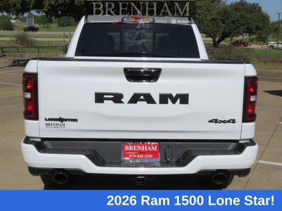2026 RAM Ram 1500 RAM 1500 LONE STAR CREW CAB 4X4 5'7' BOX