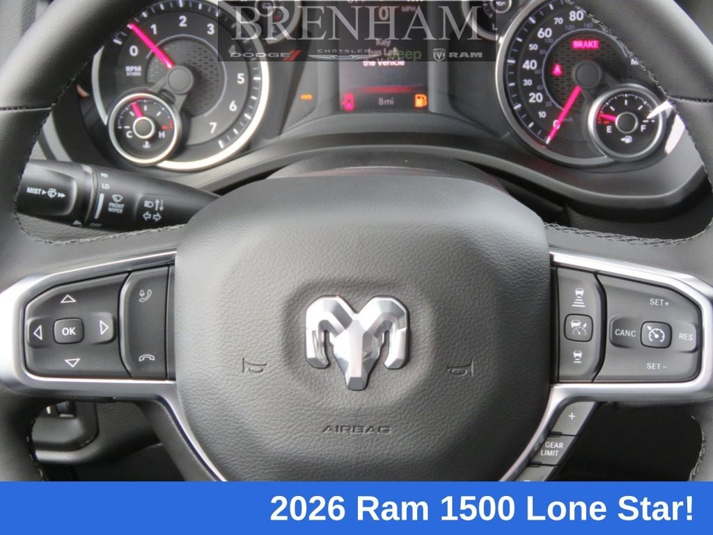 2026 RAM Ram 1500 RAM 1500 LONE STAR CREW CAB 4X4 5'7' BOX