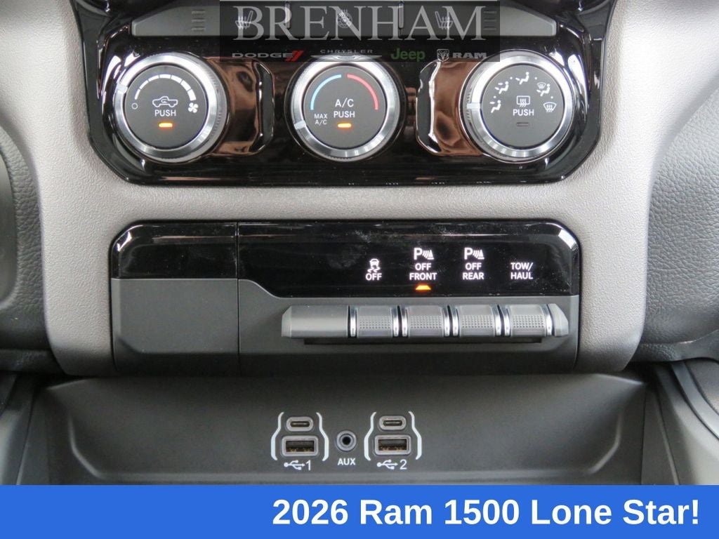 2026 RAM Ram 1500 RAM 1500 LONE STAR CREW CAB 4X4 5'7' BOX