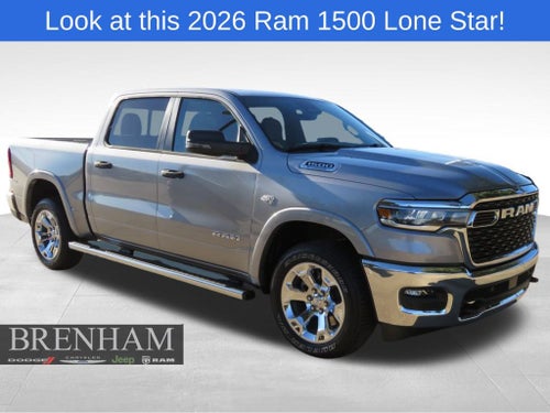 2026 RAM 1500 Lone Star Crew Cab 4x4 5'7' Box