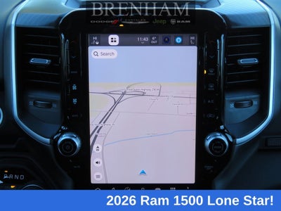 2026 RAM Ram 1500 RAM 1500 LONE STAR CREW CAB 4X4 5'7' BOX