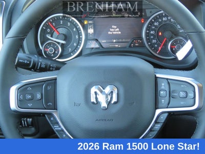 2026 RAM Ram 1500 RAM 1500 LONE STAR CREW CAB 4X4 5'7' BOX