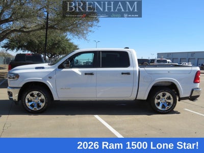 2026 RAM Ram 1500 RAM 1500 LONE STAR CREW CAB 4X4 5'7' BOX