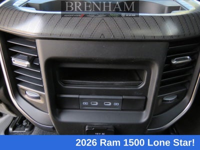 2026 RAM Ram 1500 RAM 1500 LONE STAR CREW CAB 4X4 5'7' BOX