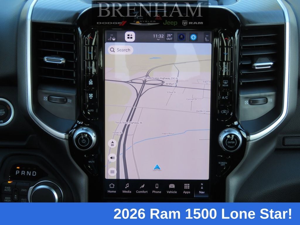 2026 RAM Ram 1500 RAM 1500 LONE STAR CREW CAB 4X4 5'7' BOX