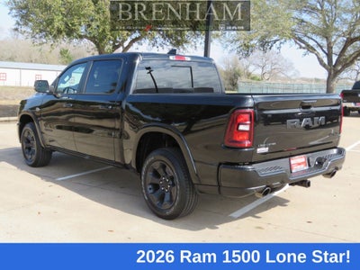 2026 RAM Ram 1500 RAM 1500 LONE STAR CREW CAB 4X4 5'7' BOX