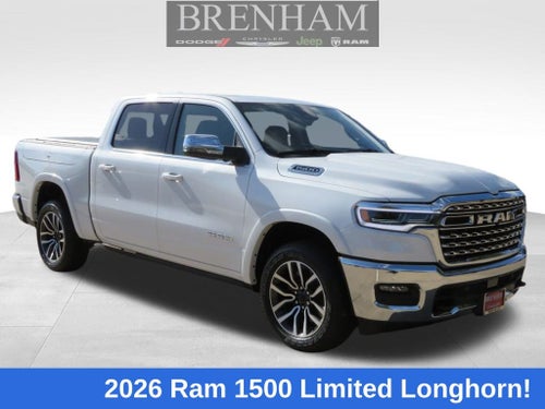 2026 RAM Ram 1500 RAM 1500 LIMITED LONGHORN CREW CAB 4X4 5'7' BOX
