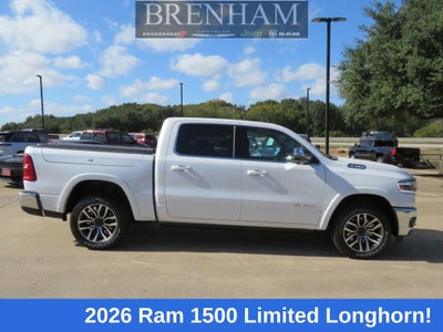 2026 RAM Ram 1500 RAM 1500 LIMITED LONGHORN CREW CAB 4X4 5'7' BOX