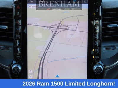 2026 RAM Ram 1500 RAM 1500 LIMITED LONGHORN CREW CAB 4X4 5'7' BOX