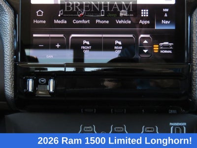2026 RAM Ram 1500 RAM 1500 LIMITED LONGHORN CREW CAB 4X4 5'7' BOX