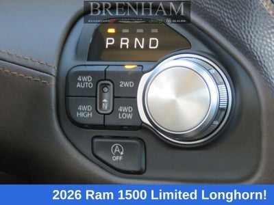 2026 RAM Ram 1500 RAM 1500 LIMITED LONGHORN CREW CAB 4X4 5'7' BOX