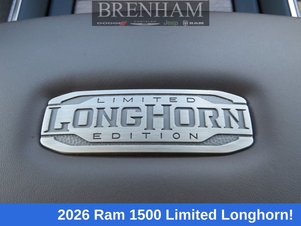 2026 RAM Ram 1500 RAM 1500 LIMITED LONGHORN CREW CAB 4X4 5'7' BOX