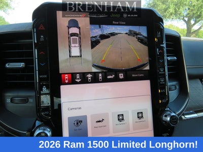 2026 RAM Ram 1500 RAM 1500 LIMITED LONGHORN CREW CAB 4X4 5'7' BOX