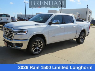 2026 RAM Ram 1500 RAM 1500 LIMITED LONGHORN CREW CAB 4X4 5'7' BOX