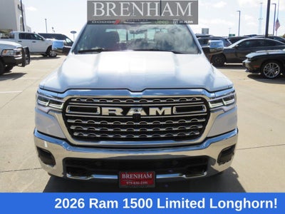 2026 RAM Ram 1500 RAM 1500 LIMITED LONGHORN CREW CAB 4X4 5'7' BOX