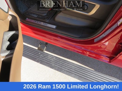 2026 RAM Ram 1500 RAM 1500 LIMITED LONGHORN CREW CAB 4X4 5'7' BOX