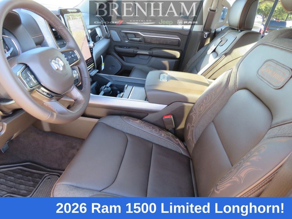 2026 RAM Ram 1500 RAM 1500 LIMITED LONGHORN CREW CAB 4X4 5'7' BOX