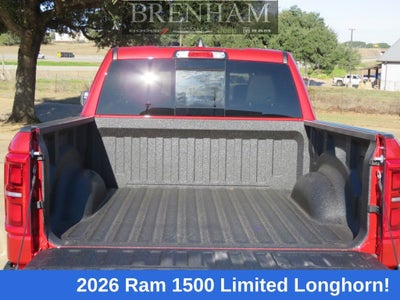 2026 RAM Ram 1500 RAM 1500 LIMITED LONGHORN CREW CAB 4X4 5'7' BOX