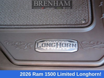 2026 RAM Ram 1500 RAM 1500 LIMITED LONGHORN CREW CAB 4X4 5'7' BOX
