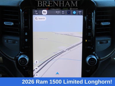 2026 RAM Ram 1500 RAM 1500 LIMITED LONGHORN CREW CAB 4X4 5'7' BOX