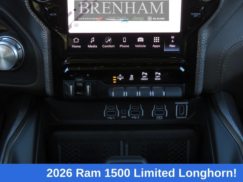 2026 RAM Ram 1500 RAM 1500 LIMITED LONGHORN CREW CAB 4X4 5'7' BOX